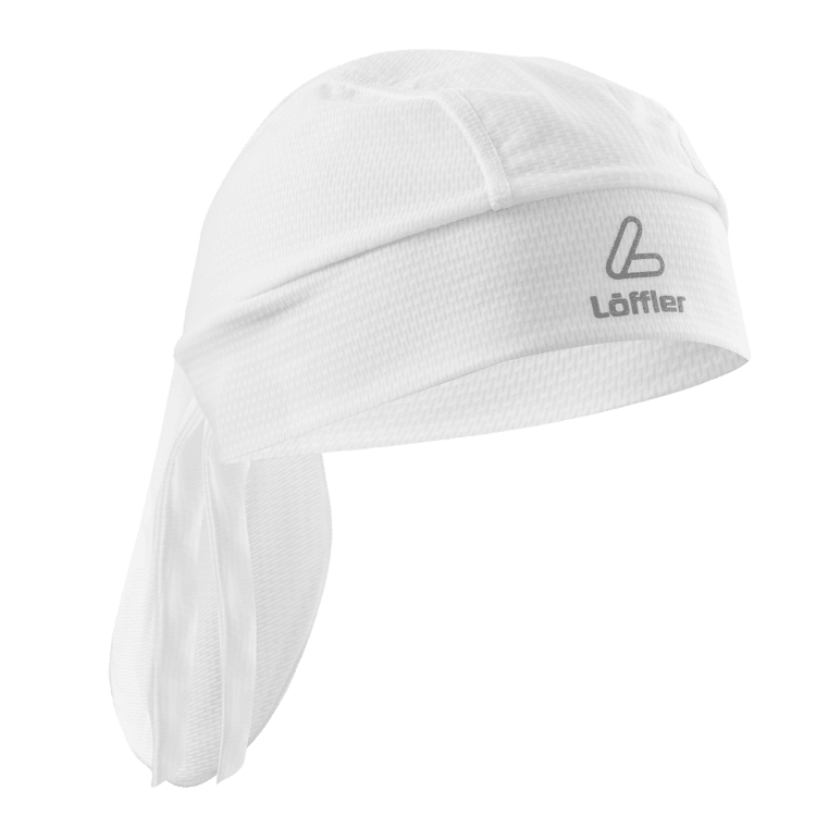 Löffler Bandana Aero white Kopfbedeckung