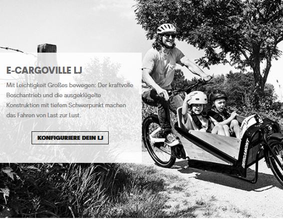 Bergamont Lastenbike E-Cargoville LJ Expert